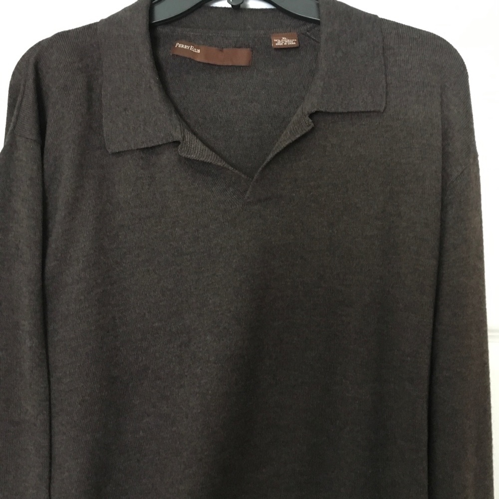 Perry Ellis sweater.